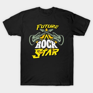 Future Rock Star Electric Guitar Guitarist T-Shirt